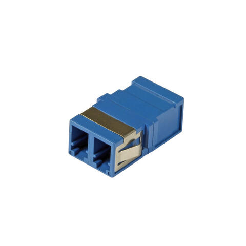 LinkIT Fiber adapter LC/LC Duplex SM | Clips | Blue